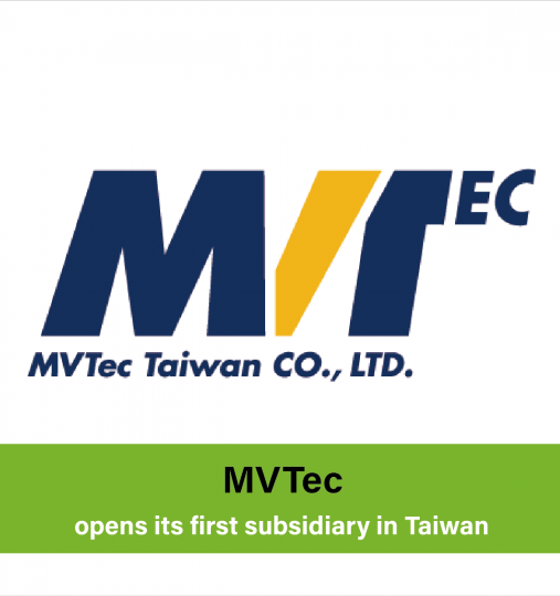 MVTec opens its first subsidiary in Taiwan