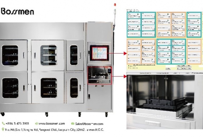 Precision Clean Nanoscale Photomask Storage Cabinet