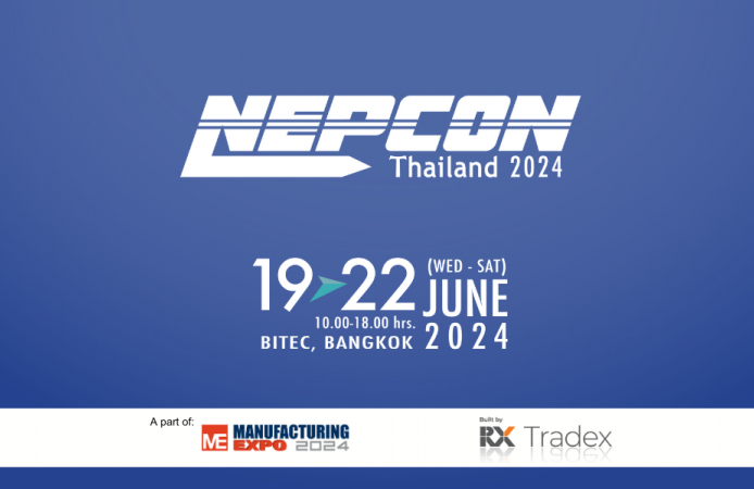 【展覽徵招】臺灣菁英之海外拓銷團!!NEPCON Thailand 2024 泰國國際電子生產設備暨微電子展